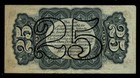1863  25 Cents Third Issue U s  Fractional Currency Note