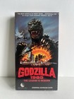 Godzilla Vhs 1985 The Legend Is Reborn  sealed  Watermarks New World Video Igs