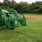 Titan Attachments 32  Square Hay Bale Spear 3000lb Capacity 1 3 4  Wide W nut