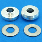 Bully Axle Adapters 3 8  In To 14mm Pair With  Washers For Bmx  Bikes