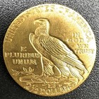 1911  2 5 Gold Indian Head Quarter Eagle   Nice Coin
