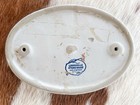 Vtg Louisville Pottery Welcome Sign   Horse equine Theme