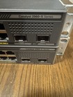 Lot Of 2 Cisco Ws-c2960x-48fpd-l 48-port Poe  Switches W  Stack Modules