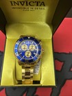 Invicta Men s Pro Diver Watch Model 26849 Blue And Gold