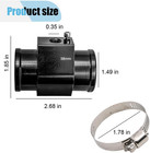 3pcs Auto Water Temp Joint Pipe  Aluminum Sensor Gauge Radiator Hose Adapter  Un