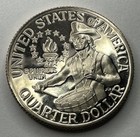 1976-s Bi-centennial Washington Quarter 25cent Proof Coin From Us Mint Proof Set