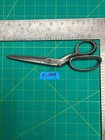 Vintage 9  Long Pinking Shears Sewing Scissors Metal Blades With Black Handle