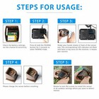 Wuloo 1800feet Wireless Driveway Alarms Outdoor Infrared Motion Sensor Detectors