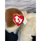 Ty Classic Patches Dog Plush Stuffed Animal Cream Brown Spotted Puppy 2003 Tag