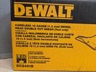 Dewalt Dcs491b 20v Cordless 18 Gauge Swivel Head Double Cut Shear  tool Only 