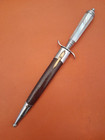 Antique Luxury Dagger Dirk W r  Kirschbaum Solingen Mop German Silver Xixc