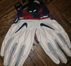 Nike Patriots Superbad 4 5 Nfl Football Glove Men - Pgf709  Size Xxxl