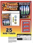 Pull Tickets Instant Tickets - 6 Pack Blazing Bingo Balls