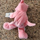 Vintage Rare Mary Meyer Heartstrings Stuffed Zipper Pink Cat Plush New