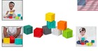 Colorful Sensory Stacking Blocks     8-piece Fun And Educational Toy For Infants