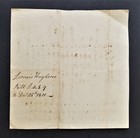 1799 Antique Grist Mill Hartford Ct Handwritten Labor Bill Seymour Loomis