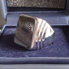 The Great Gatsby - Leonardo Dicaprio s Worn Engraved Ring - Signet Ring
