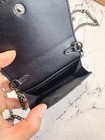 Nwt Coach Mini Wallet On A Chain Signature Canvas With Charms C6650 Black
