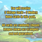 Vintage Pokemon Cards Pack     1999 Wotc - Old Pok  mon Cards Lot  Tcg