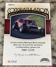2011 Press Pass Legends Jerry Cook 90 99 Autograph Motorsports Masters  mmae-jc