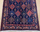 Hand Knotted Antique Afsharr Tribal Navy Wool Oriental Area Rug 4 6  X 6 10 