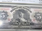 1970 Mexico 5 Pesos Banknote Banco De Mexico Pcgs 64 Ppq Choice Unc         