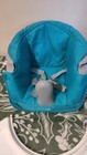 Summer Infant Booster Seat Blue Gray White Removable Tray Adjustable Harness