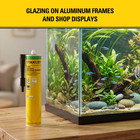 Stanley Aquarium Silicone Sealant Clear  10 5 Fl Oz 100  Non-toxic  Clear 2 Pk