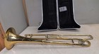 Holton Collegiate Usa Made Trombone Hard Case Collectible Musical Instrument T3