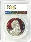 2017 Pcgs Pr70dcam Isle Of Man 2oz Silver High Relief Piedfort First Day Box Coa