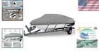 Durable Waterproof Boat Cover For 17 -19  Fishing   Runabout Boats  Dark Gray
