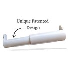 Teravan Extender For Extra Large Toilet Paper  Converts Tp Holders To Fit Double