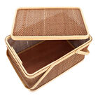 Hand Woven Picnic Basket Seagrass Storage Baskets Wicker Gift Basket