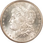 1878-cc  1 Morgan Dollar - Pcgs Ms-62  Flashy  Choice   Carson City 