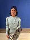 Vintage 1967 Marx Johnny West Indian Chief Geronimo Action Figure - 1 6 Scale