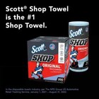 Blue Shop Towel Cleaning Wipes 3-pack   Bundle Of 9 Rolls