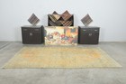6x9 Turkish Antique Rug Anatolian Hand-knotted Vintage Oushak Large Carpet 609
