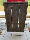 Vintage Coca-cola Red Wood Bottle Crate Wooden Box Coke