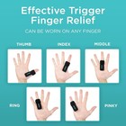 Vive Trigger Finger Splint - Support Brace For Middle  Ring  Index  Thumb  Pinky