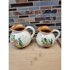 2 Vintage Swedish Pitchers  Art Pottery  Gabriel Burmeister  Scandinavian Gift