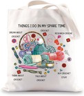 Yarn Storage Bag For Knitting Knitter Project Bag Things I Do In My Spare Tim   