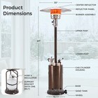 48000 Btu Propane Patio Heater
