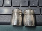 Vintage Vl Vincent Lollo Sterling Silver Miniature Salt   Pepper Shakers Small 2