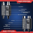 Pyle Multifunctional Uhf Wireless Adapter For Signal Transmission   Reception