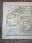 China And Japan With Korea 1900s  - Coloured Map - London Geographical Institute