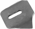 Body Trick Tabs Slotted 1 4  Hole 10 Pack Gussets Mounting Tab Mount  130  Thick