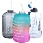 Alink 15 Inch Extra Long Reusable Clear Silicone Straws  6 Piece Set 
