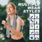 6 Pack Cooling Towels  40 x12    Microfiber Gym Towels For Neck And Face  Men  