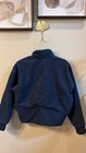 Women   s Adidas Sherpa Fleece Holidayz Jacket  dark Blue m