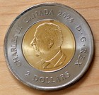 2024 Canada 2 Dollars Charles Iii Inuit Nunangat Bimetallic Unc 